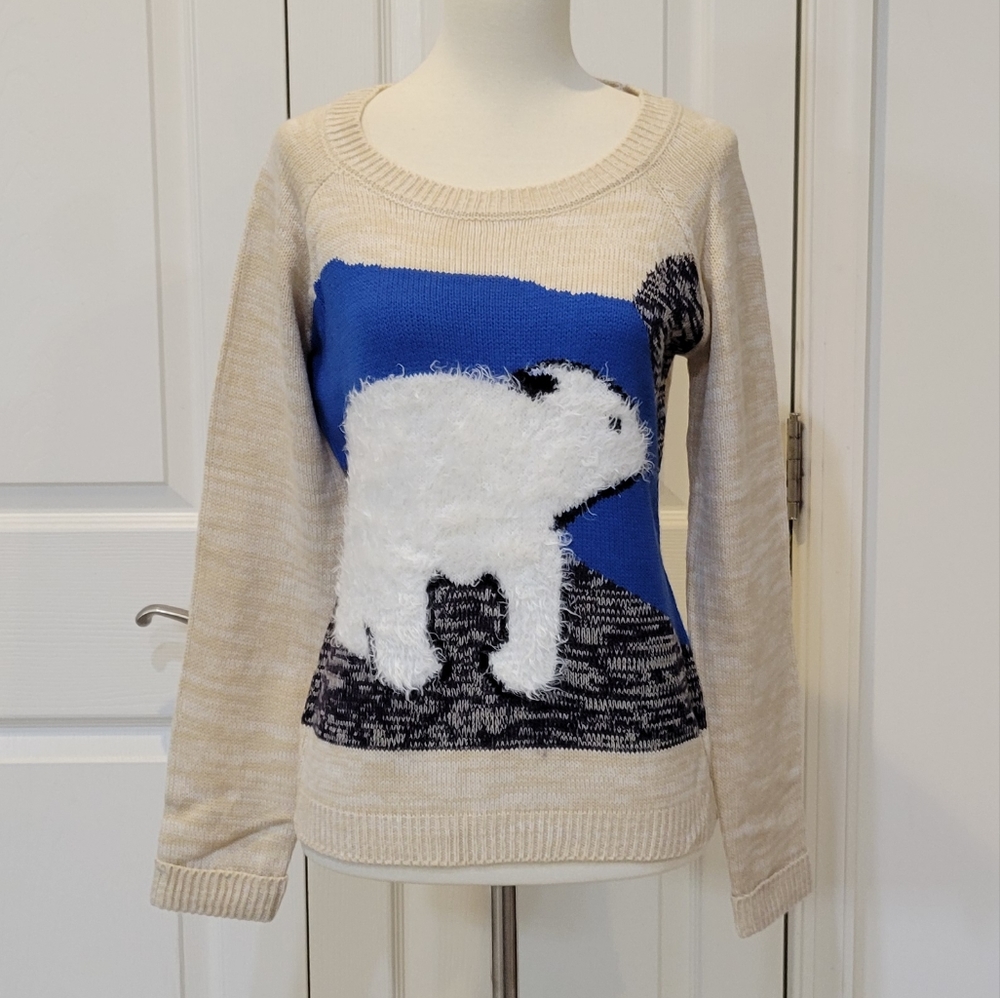 Dolled Up by Fang Polar Bear Sweater OG4